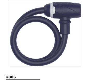 BRIVIGA KABLO KİLİT ANAHTARLI K805 MAVİ 15X650