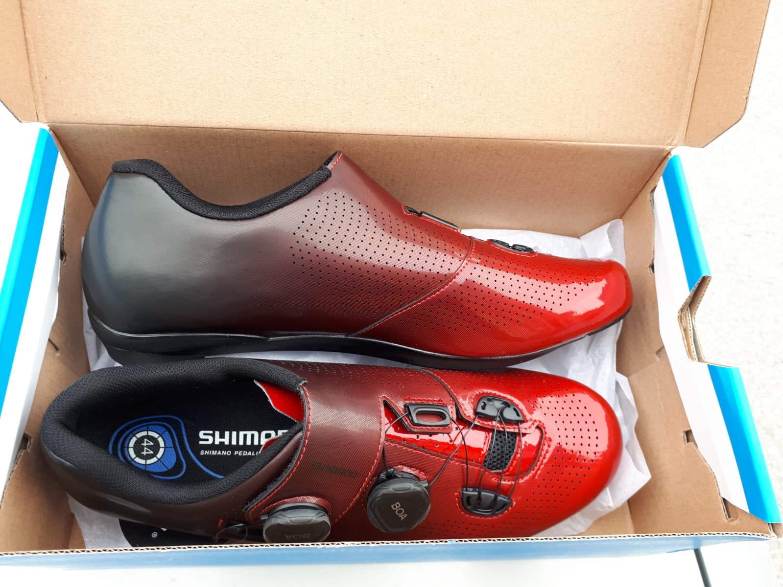 SHIMANO RC7 KARBON YOL BİSİKLETİ AYAKKABISI - görsel 2