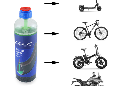 Lastik Sıvısı - İç Lastik ve Tubeless Uyumlu, Partikül Etkili, 380 ml